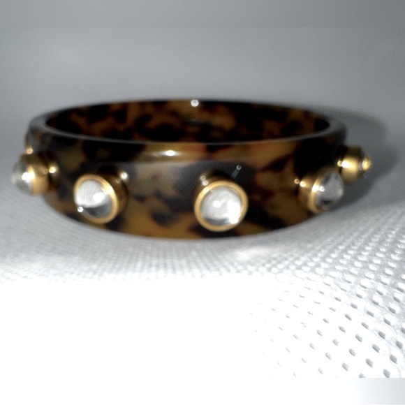 🆕 Tory Burch Authentic Tortoise Bangle At Awesome Prices To Buy Now & Save - Picture 5 of 7